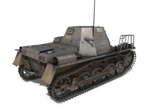 sdkfz 265 - klpzbefwg - ausf a - b03 3D Модель