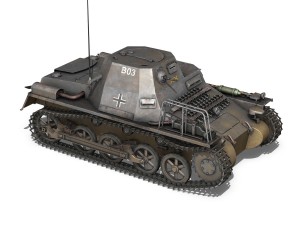sdkfz 265 - klpzbefwg - ausf a - b03 3D Модель
