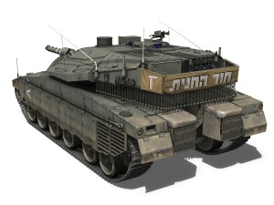 merkava iv - spear edge company Modello 3D