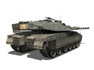 merkava iv - spear edge company Modello 3D