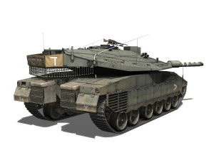 merkava iv - spear edge company 3D Model