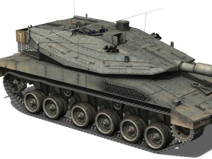 merkava iv - spear edge company Modello 3D