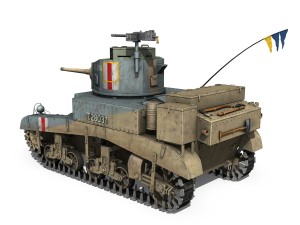 m3 light tank honey - bellman 3D 模型