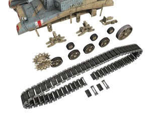 m3 light tank honey - bellman 3D 模型