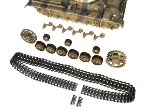 pzkpfw iii - panzerkampfwagen 3 - ausfj - 114 3D Model