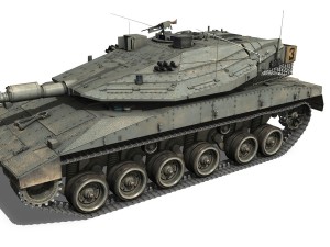 merkava iv - lahav company 3D-Modell