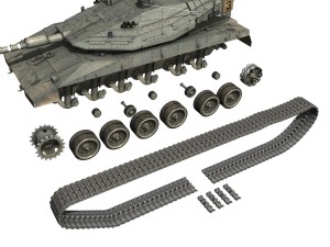 merkava iv - lahav company 3D-Modell