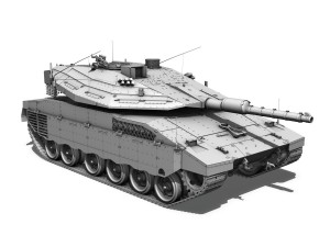 merkava iv - lahav company 3D-Modell