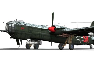 heinkel he-177 - greif - 6nsk 3D Model