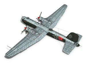 heinkel he-177 - greif - 6nsk 3D Model