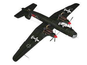 heinkel he-177 - greif - 6nsk 3D Модель