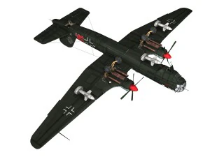 heinkel he-177 - greif - 6nsk 3D Model