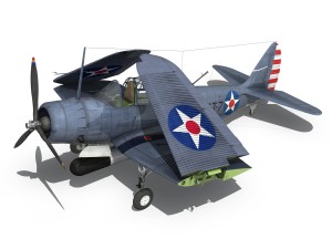 douglas tdb-1 devastator - 7t7 3D Модель