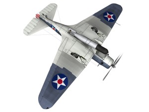 douglas tdb-1 devastator - 7t7 3D Модель