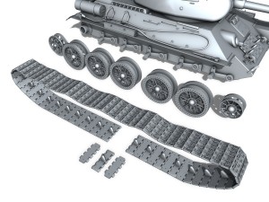 t-34 85 - soviet medium tank Modelo 3D