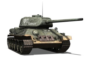 t-34 85 - soviet medium tank - 400 3D Model