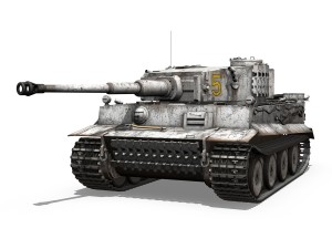 panzer vi - tiger - 5 - early production Modèle 3D
