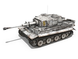 panzer vi - tiger - 5 - early production Modèle 3D