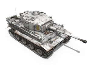 panzer vi - tiger - 5 - early production Modèle 3D