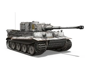 panzer vi - tiger - 5 - early production 3D Model