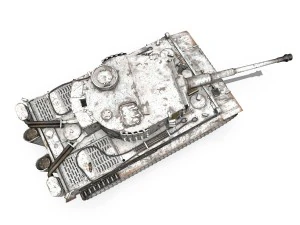 panzer vi - tiger - 5 - early production 3D Model
