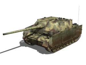 jagdpanzer iv l70 a - 14 3D Model