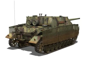 jagdpanzer iv l70 a - 14 3D Model