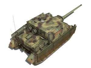 jagdpanzer iv l70 a - 14 3D Model