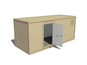 20ft office container version1 3D Model