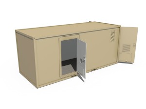 20ft office container version 3 3D मॉडल