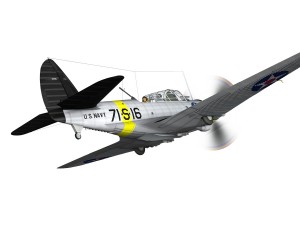 douglas tdb-1 devastator - 71s16 3D 모델