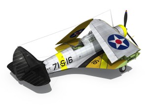 douglas tdb-1 devastator - 71s16 3D 모델