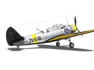 douglas tdb-1 devastator - 71s16 3D 모델