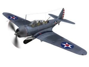 douglas tdb-1 devastator - t1 3D-Modell