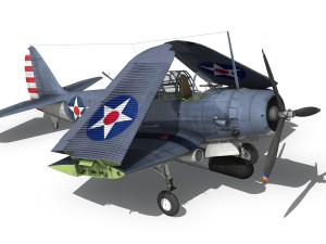douglas tdb-1 devastator - t1 3D-Modell