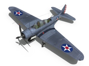 douglas tdb-1 devastator - t1 3D-Modell