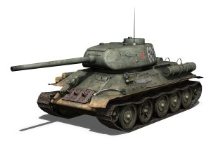 t-34 85 - soviet medium tank - 601 Modèle 3D