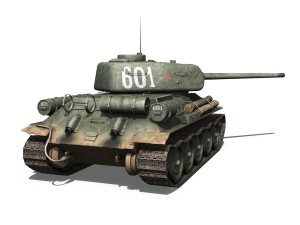 t-34 85 - soviet medium tank - 601 Modèle 3D