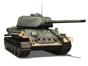 t-34 85 - soviet medium tank - 601 3D Model