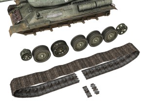 t-34 85 - soviet medium tank - 601 Modèle 3D