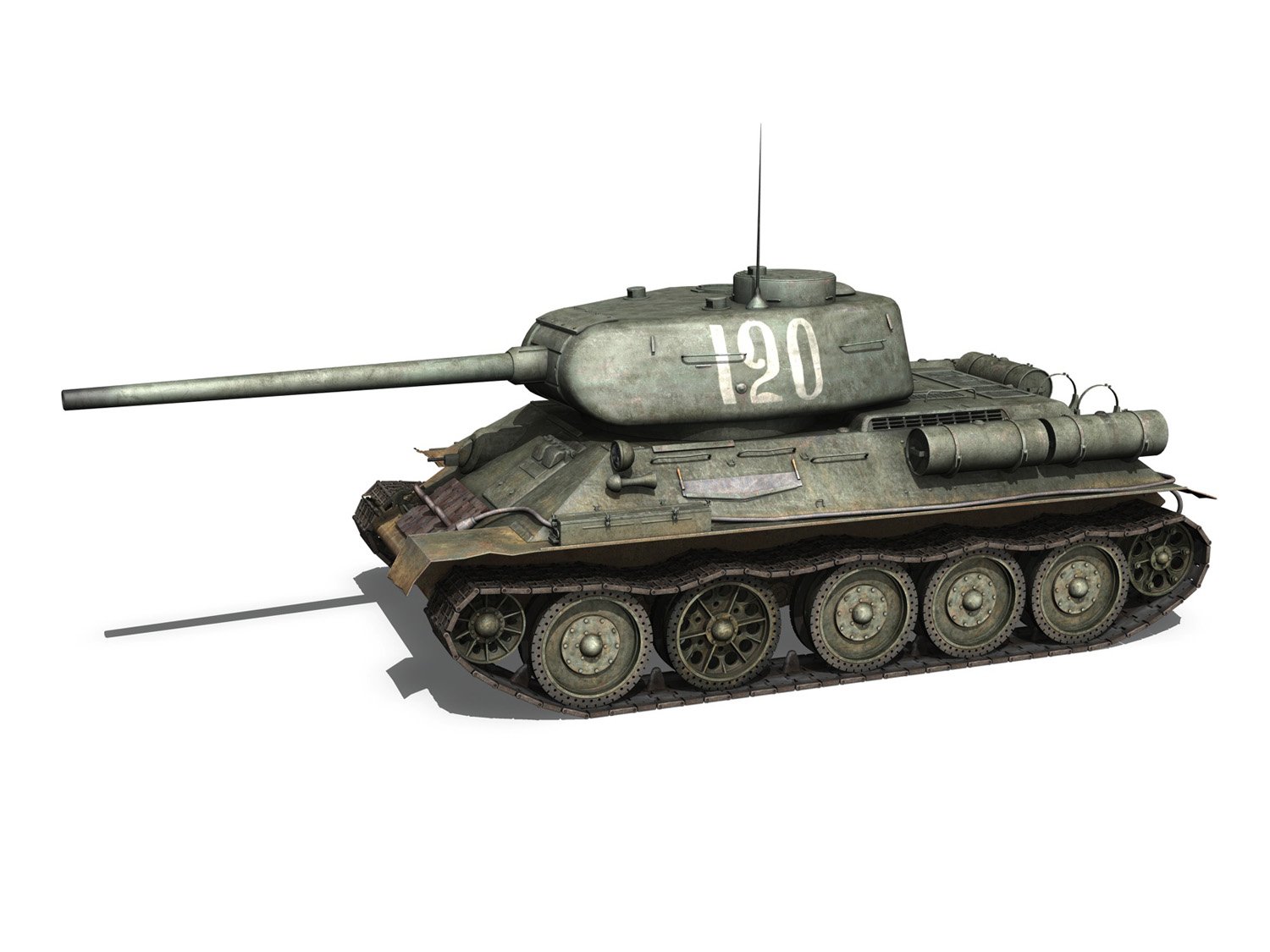 Т 34 85 рисовать