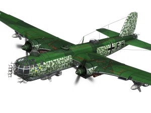 heinkel he-177 - greif - f8fh Model 3D
