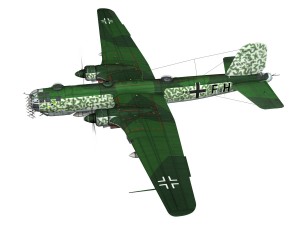 heinkel he-177 - greif - f8fh Model 3D