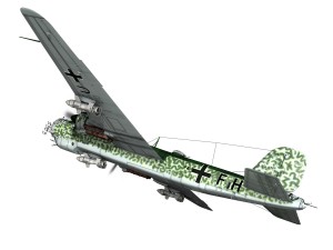 heinkel he-177 - greif - f8fh Model 3D