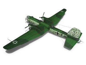 heinkel he-177 - greif - f8fh Model 3D