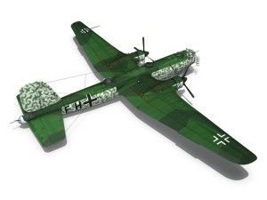 heinkel he-177 - greif - f8fh Model 3D