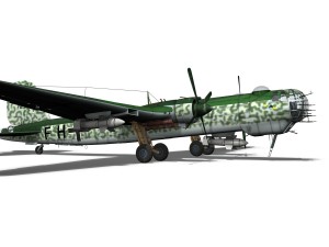 heinkel he-177 - greif - f8fh Model 3D