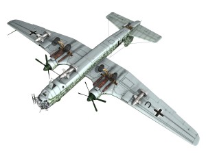 heinkel he-177 - greif - f8fh Model 3D