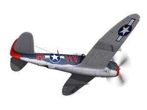 republic p-47m thunderbolt - pengie v 3Dモデル
