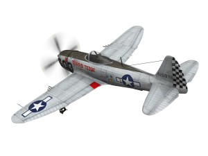republic p-47d thunderbolt - torrid tessie 3Dモデル